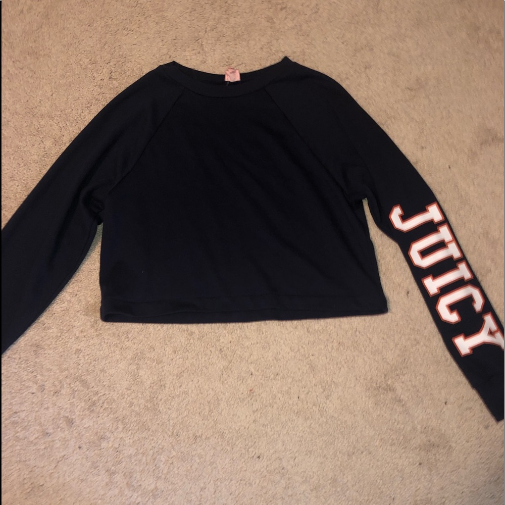 Juicy Couture cropped sweatshirt